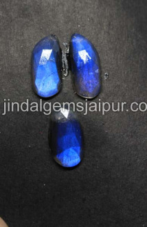 Blue Labradorite Rose Cut Slices